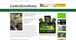 Desktop Screenshot of gardenandgreenhouse.net